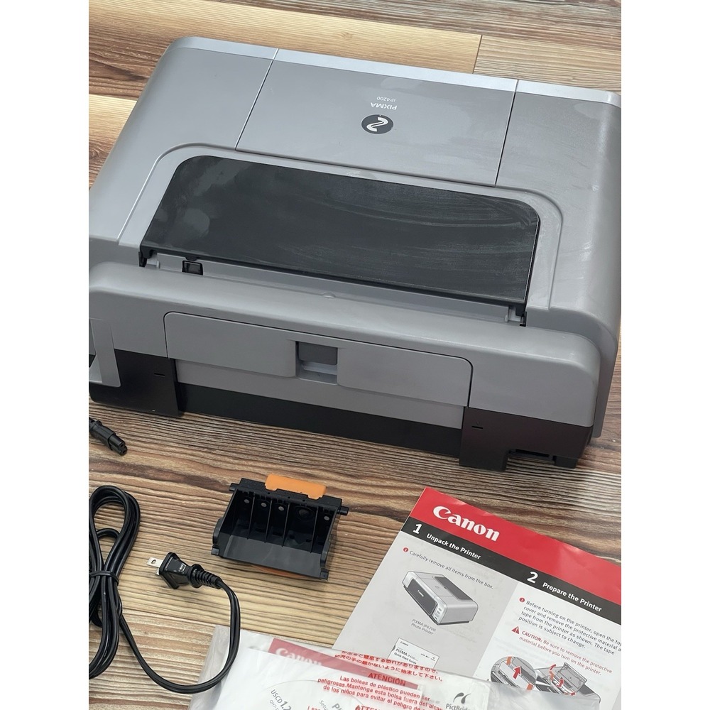 Canon PIXMA IP4200‎ Digital Photo Inkjet Printer Works - Picture 7 of 10